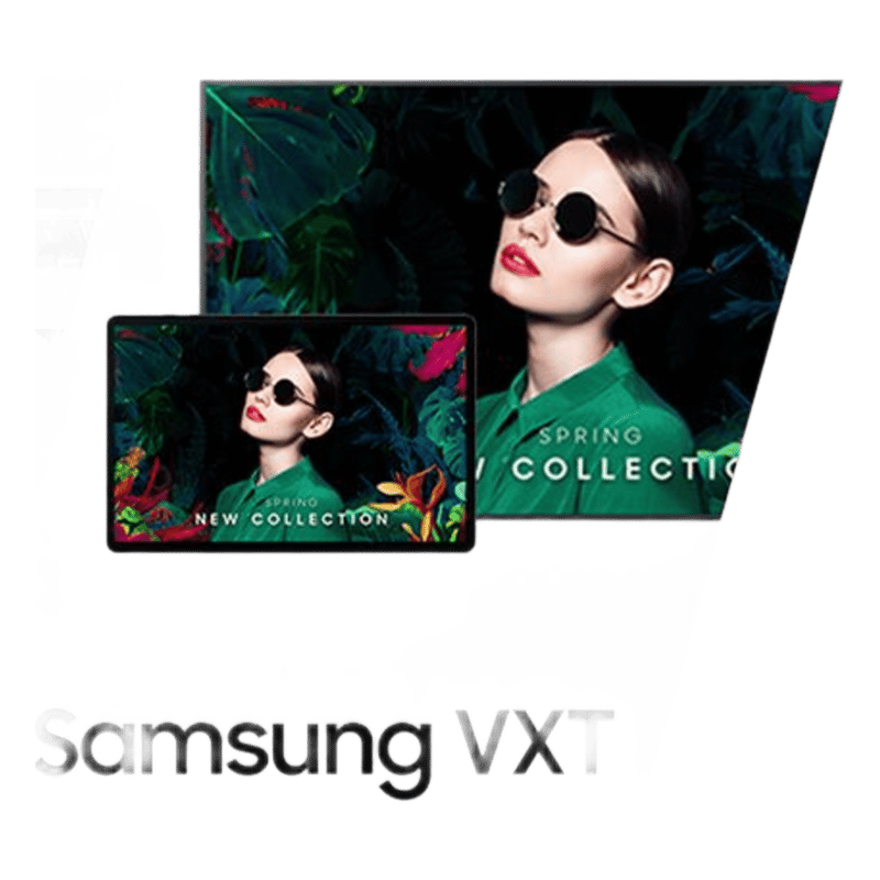 Licencia Anual para agregar 1 pantalla en Samsung VXT P series CMS Samsung Sistema de Visualizacion digital