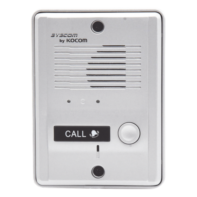 Frente de Calle Metálico / Audio Portero / Compatible KDP601A1M / Compatible KDP602A/D / Uso Exterior
