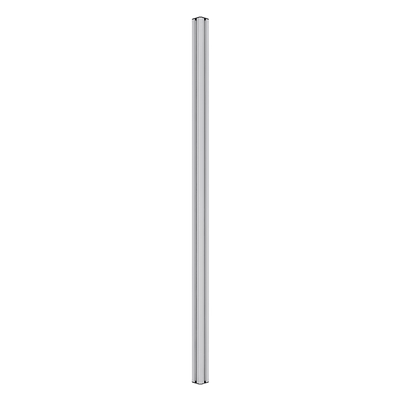 Accesorio_ Riel de Aluminio con longitud de 2380mm| Compatible con estructura para Videowall | Diseño Modular | Incluye Tapas de Riel