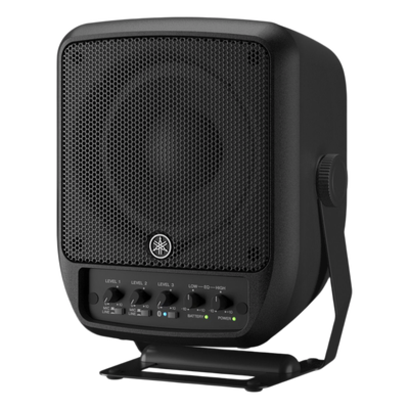 Sistema de Audio Portátil 100w | Altavoz 6.5" Coaxial | Consola de 3 canales | Bluetooth | Incluye Batería Recargable