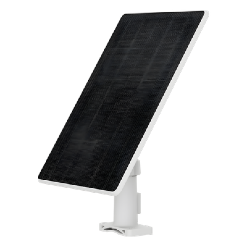 Panel Solar para Cámaras de Batería / 8W / Interfaz Tipo-C / Cable 3 m (9.8 ft) / IP65 / -20℃ a 60℃ (-4°F a 140°F)