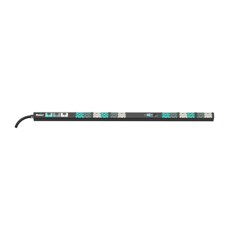 PDU Inteligente Monitoreable y Switchable EL2P para Distribución de Energía, Enchufe de Entrada NEMA L21-30P, Con 24 Salidas C13/C15 y 24 C13/C15/C19/C21, de Instalación Vertical, 208 Vca, 30 Amp