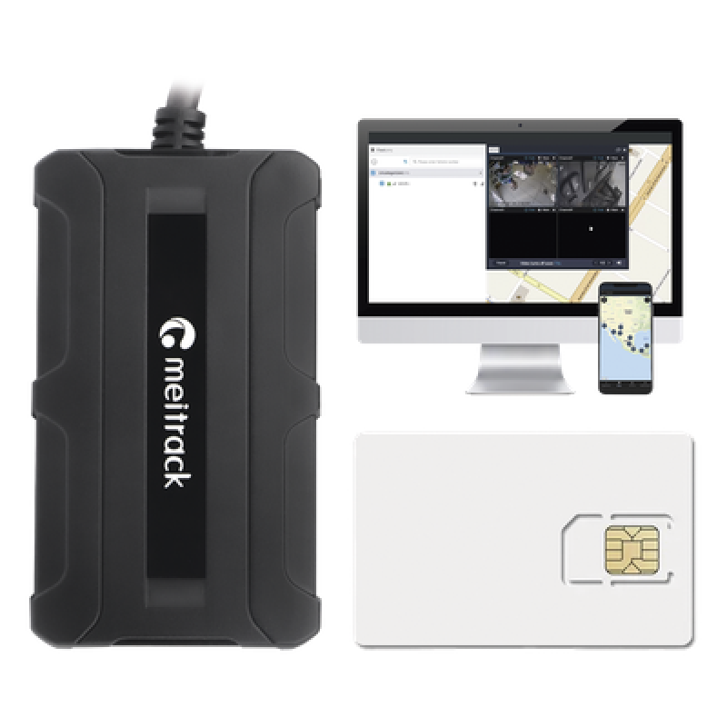 Kit de Rastreador Vehicular GPS / LTE Cat 1 / IP67 / Dual 2G-4G / 65 mA Standby / Compacto