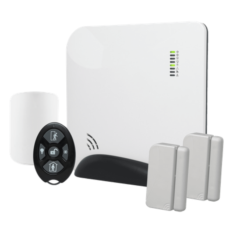 Kit de Panel de Alarma / 96 Zonas Inalámbricas / 4G LTE-5G y Wi-Fi / Doble Frecuencia / Z-Wave Plus / App Remota