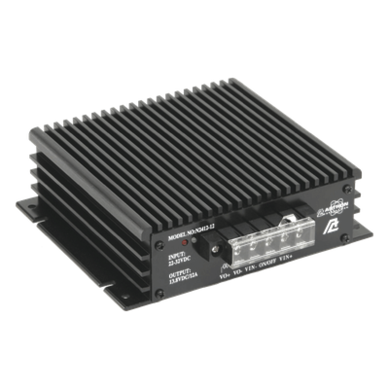 Convertidor DC-DC / Entrada 22-32 Vdc / Salida 13.8 Vdc / 10 A / 5 x 16 x 18 cm (2.0 x 6.3 x 7.1 in)