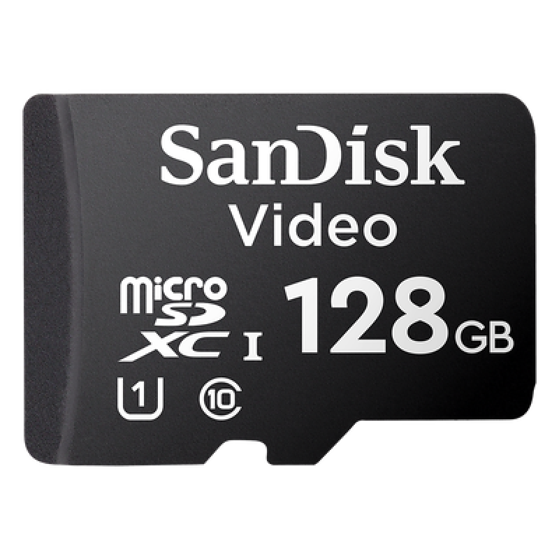 Memoria microSD / 128 GB / Alta Resistencia / Videovigilancia / Clase 10 / 80 MB/s / -25°C a 85°C