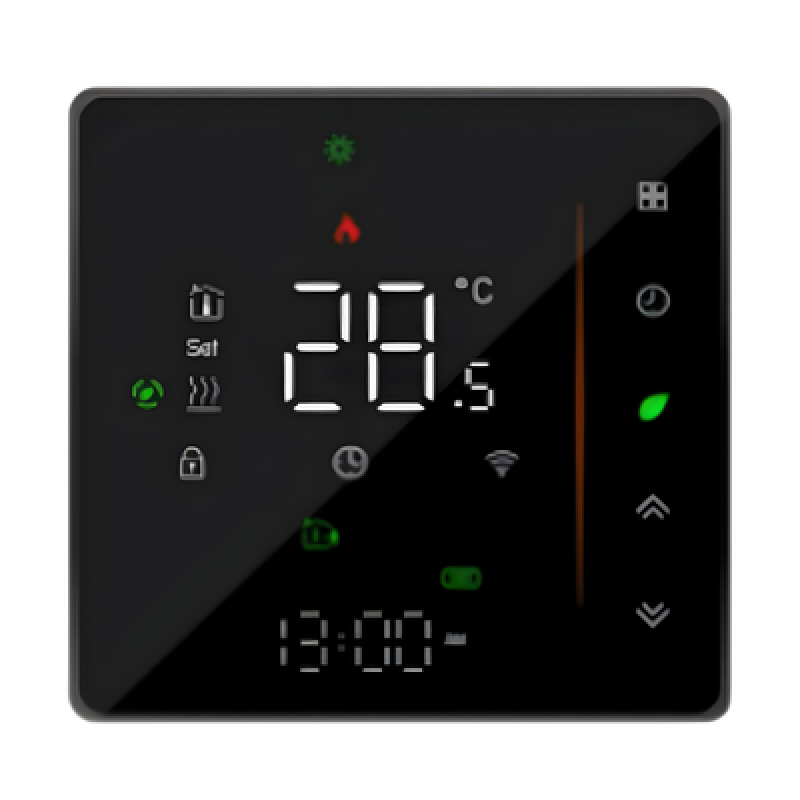 Termostato con tecnología inalámbrica ZigBee 4PIPE V Fancoil / 110 - 120VCA