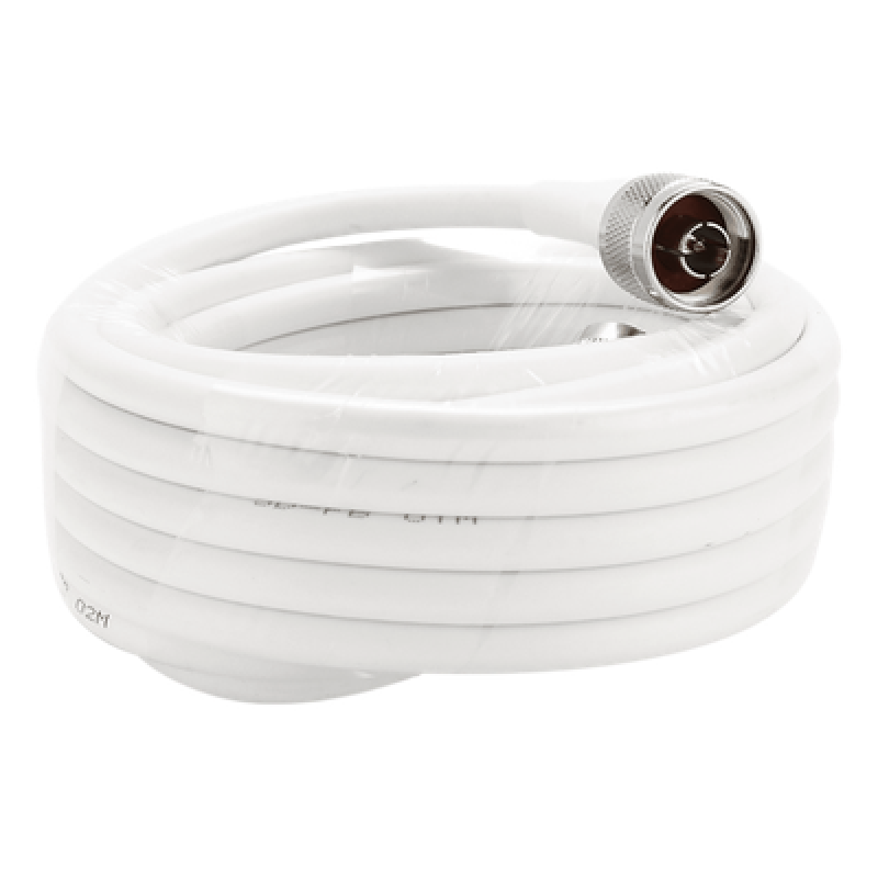 Jumper Coaxial con Cable Epcom295 | Conector N Macho en los Extremos | 18 Metros (59.06 Pies) de Longitud.