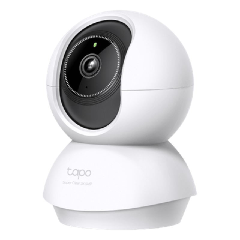 Cámara IP Doméstica / 5 Megapixel 3K / Pan-Tilt 360° / Detección IA / Visión Nocturna 12 m (39.4 ft) / Audio Bidireccional / microSD 512 GB