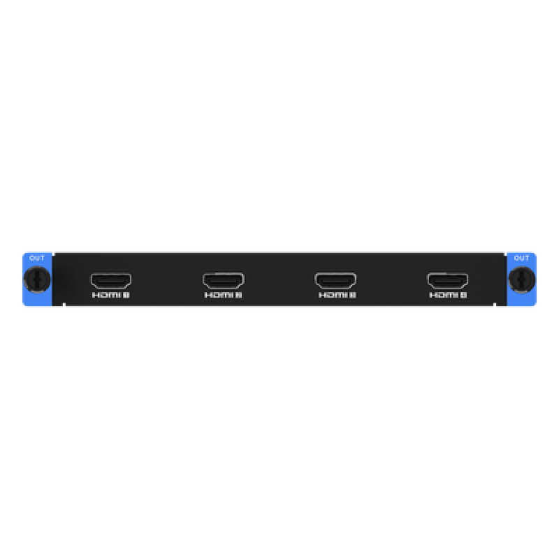 Tarjeta de Salida HDMI 4 Canales / 4K por Puerto / HDMI 1.4 / Audio HDMI / 2.6 MP por Puerto / Compatible Serie C66S