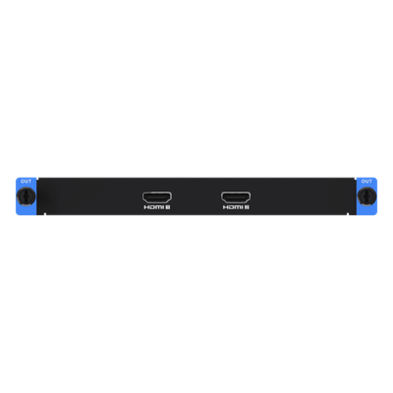 Tarjeta de Salida HDMI 4K 2 Canales / 4K60 / HDMI 2.0 / 8.84 MP por Puerto / 16 Capas Video Wall / Compatible Serie C66S