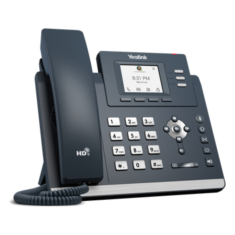 Telefono IP MP52-E2-TEAMS de Yealink con Android 13 Optimizado para Microsoft Teams y Audio HD Profesional