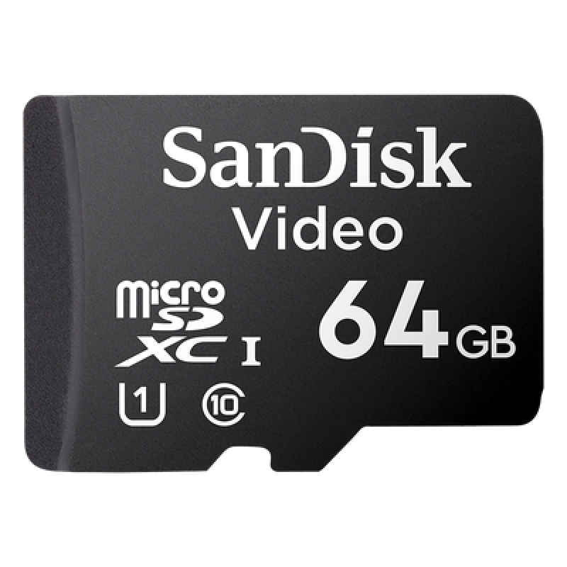 Sandisk Video Ultra SDXC UHS-I/Class 10 MSD SDSDQAS4-064G-BP