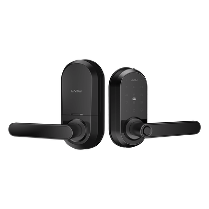Cerradura Inteligente Wi-Fi / Escáner de Huella Digital / Teclado Táctil / 5 Métodos de Acceso / 8 Baterías AA / Puertas 35-55 mm / Normalmente Abierto 5-3600 s / IP65