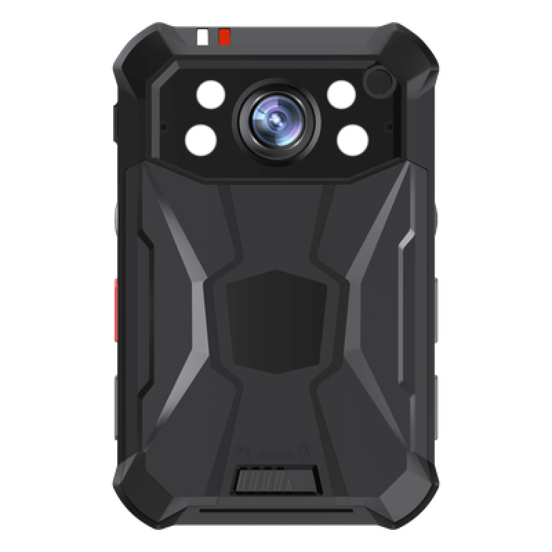 Cámara Corporal IP / Grabación 2K a 30 fps / Fotografía 40 MP / Transmisión 4G Wi-Fi GPS / IP68 MIL-STD-810G / Pantalla 2.4" LCD / 64 GB / Batería 12 h