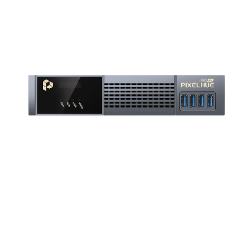 Procesador AVoIP / Transmisión Dual-Streaming / Codificador y Decodificador Integrado / Latencia 2 ms / KVM 8 Pantallas / PoE+ / 1G Ethernet + Fibra SFP