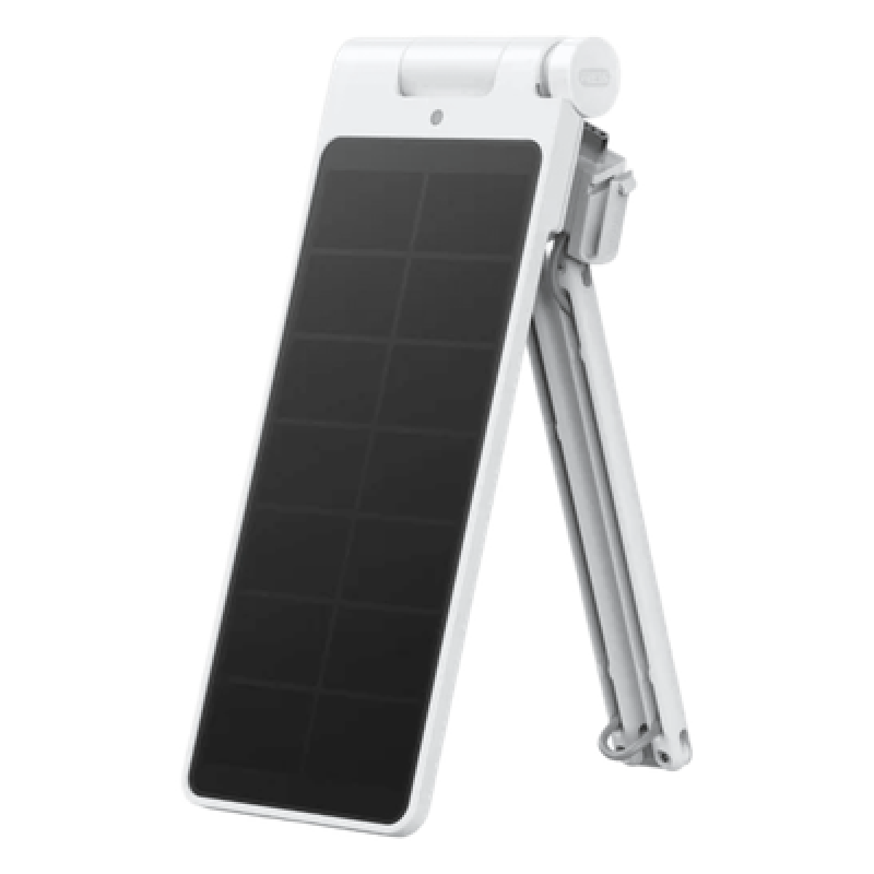 Panel Solar para Automatización / 5V 0.3A / Ajuste 180° / ABS UV-Resistente / USB-C / -20°C a 60°C / Sensor de Luz Integrado