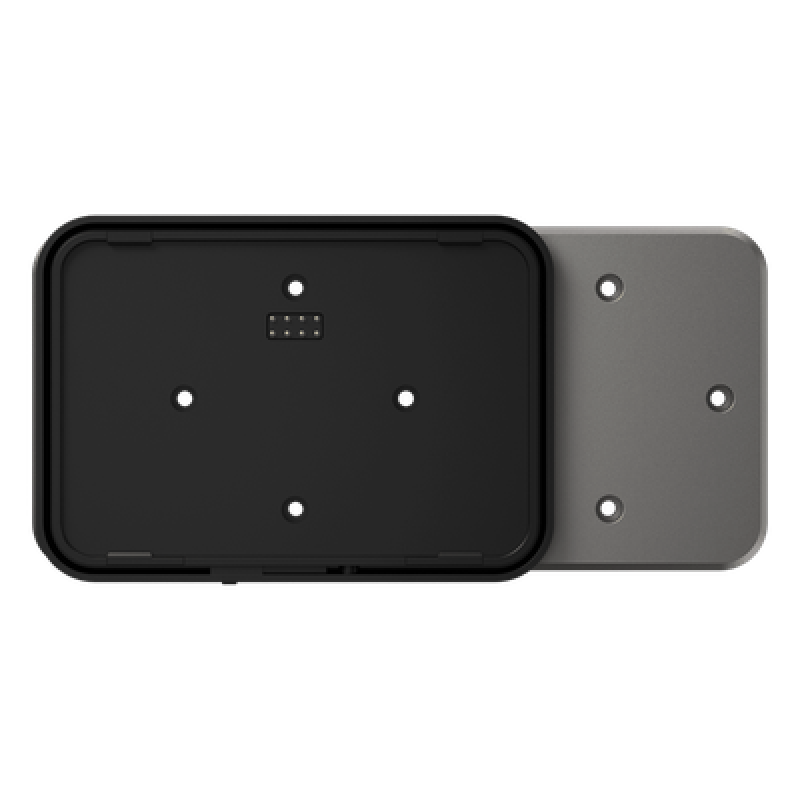 Adaptador de Montaje SUNMI CPad / Compatibilidad VESA y Caja 86mm / Conectividad USB Alimentación y Datos / Fijación Segura con Cerradura / Botón Liberación Rápida