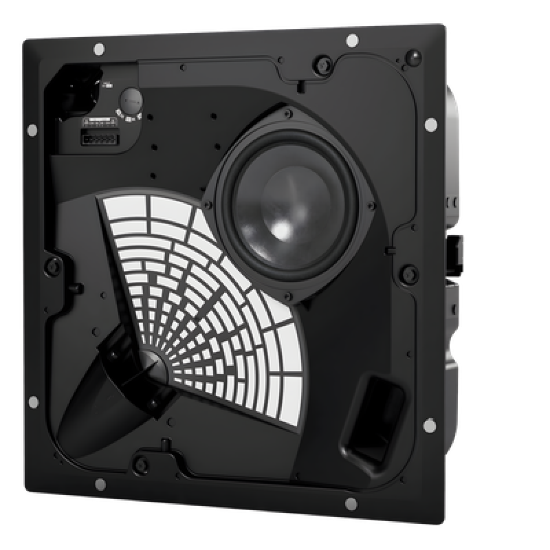 Altavoz Direccional EdgeMax | Bajo Perfil | Cobertura 90° | Montaje en Techo | Crossover Pasivo de 2 Vías | Alta y Baja Impedancia | Tecnología PhaseGuide