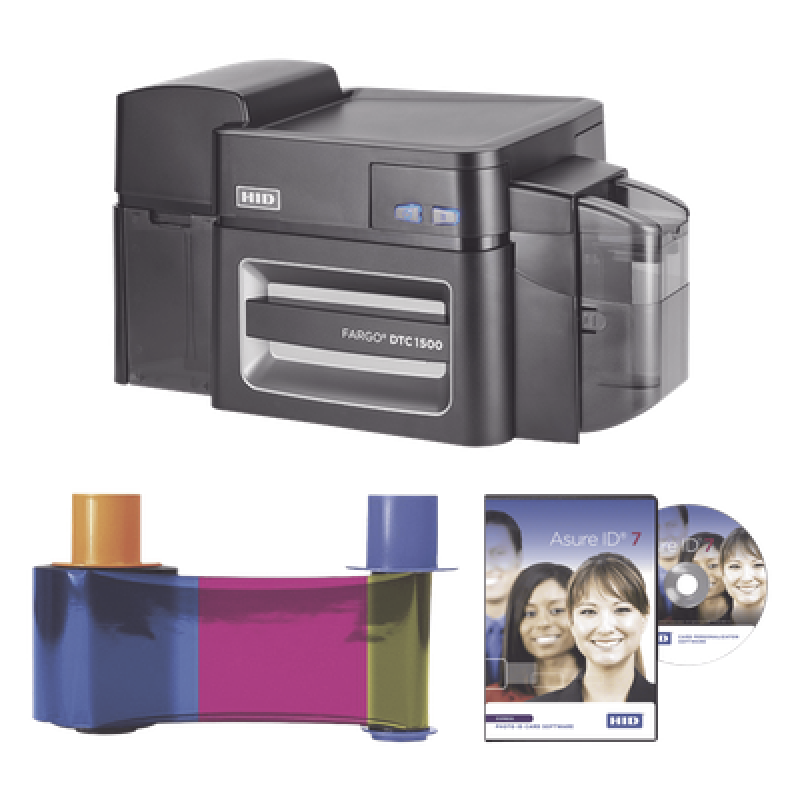 Impresora de Tarjetas Direct-to-Card DTC1500, 300 dpi, 16.7 Millones de Colores, Seguridad Avanzada, Marca de Agua Personalizada, Encriptación AES 256, Ethernet, USB, Opciones de Codificación Múltiples