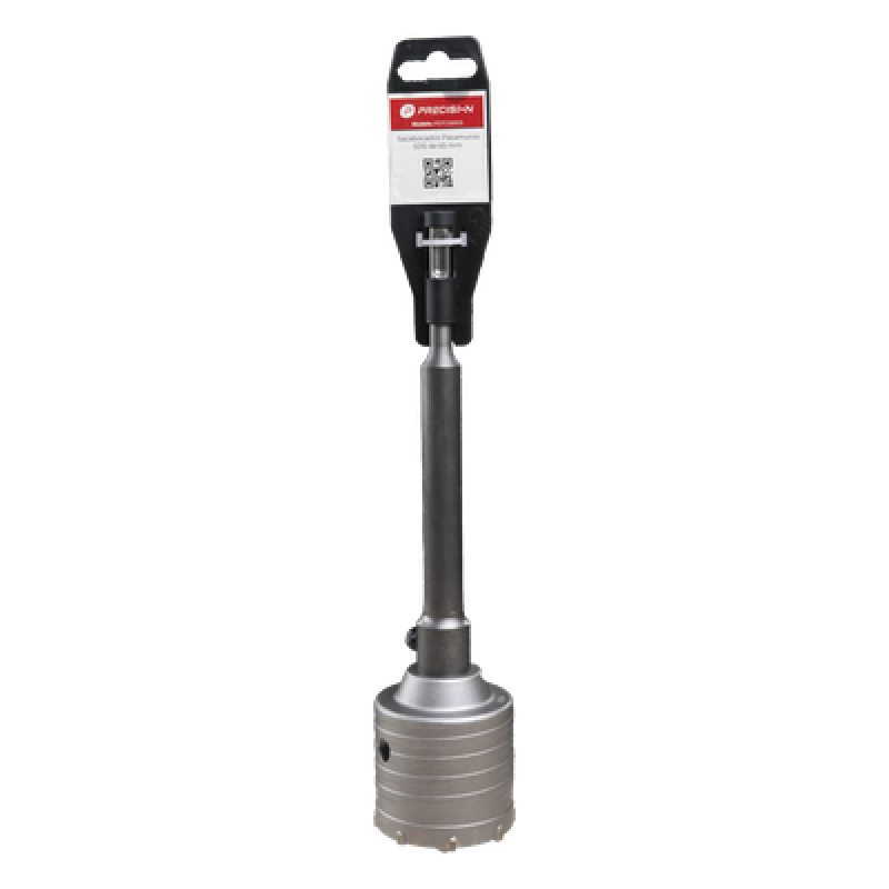 Broca Pasamuros SDS / 50 mm Diámetro / 220 mm Longitud / Triple Filo / Carburo de Cobalto / Concreto