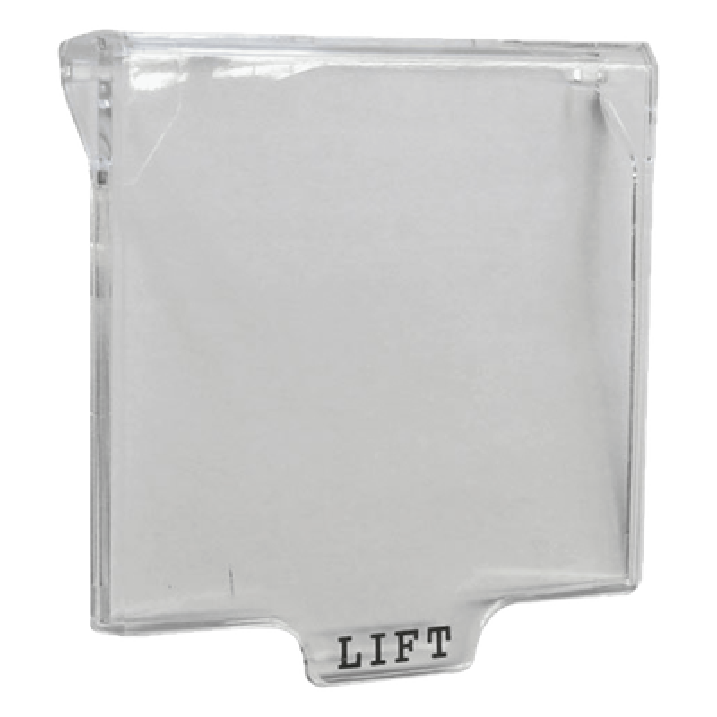 Cubierta para pulsador de alarma / Resistente a la intemperie / Compatible EC0020 e IC0020 / Tapa transparente