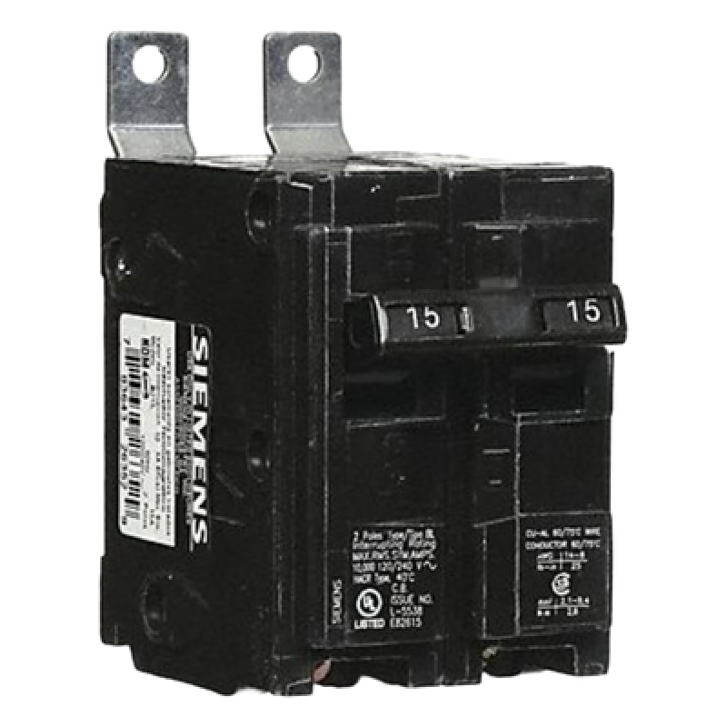 Interruptor Termomagnético / 2 Polos / 15 A / 10 kA / 120/240 V AC