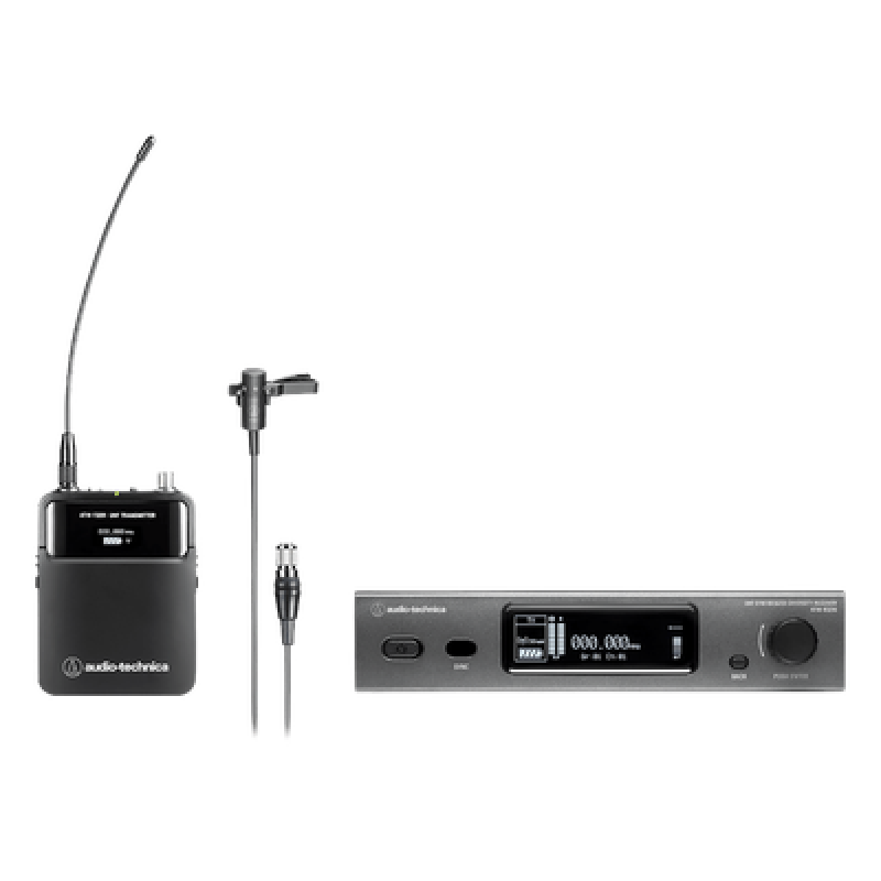 Sistema Inalámbrico | Banda DE2 | 40 Canales Simultáneos | Alcance 100 m (328 ft) | Receptor True Diversity | Transmisor Body-Pack con Micrófono Lavalier