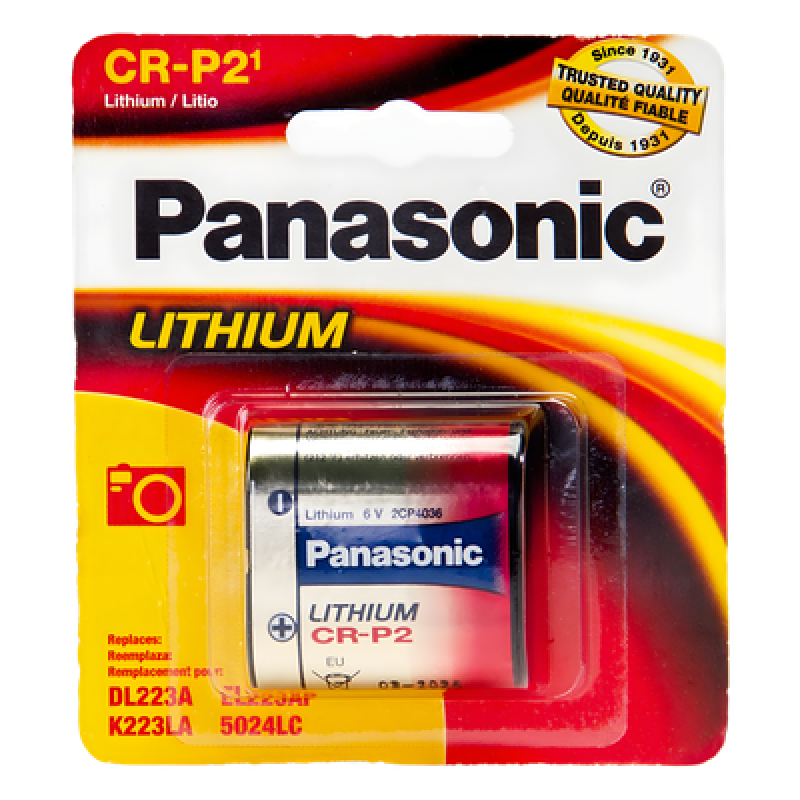 Batería de Litio / 6V / 1550 mAh / Li/MnO₂ / -40°C a 70°C / Baja Autodescarga