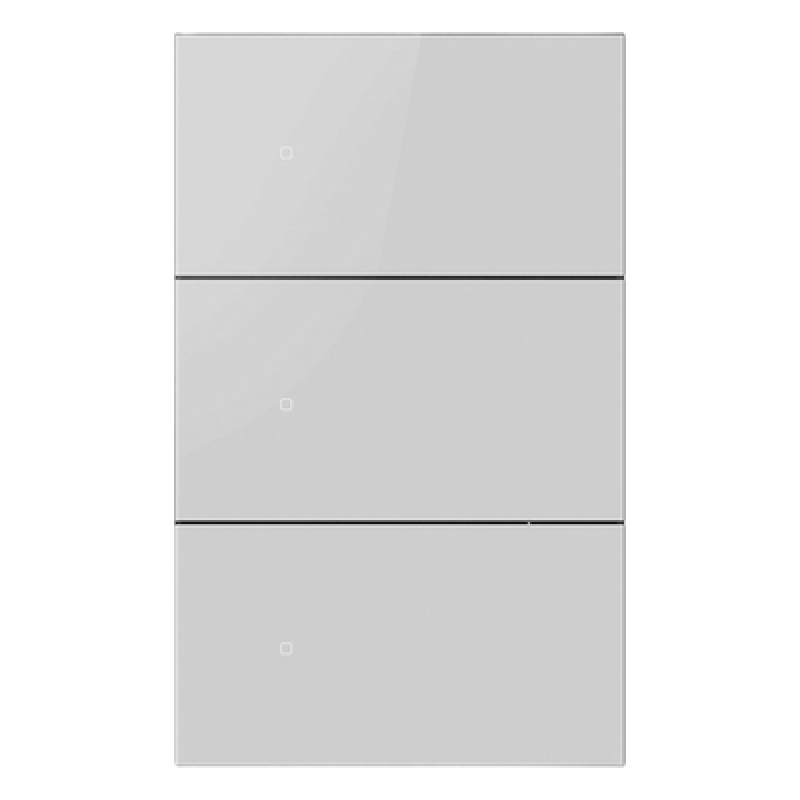 Apagador inalámbrico ZigBee 110-220V 3 GANG, color blanco