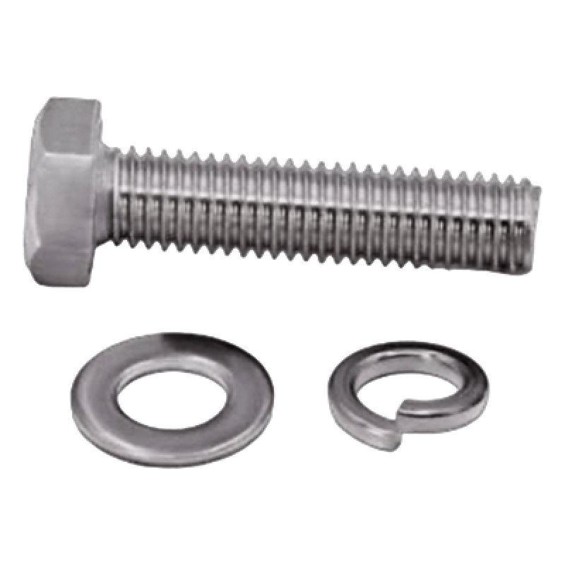 Tornillo de Batería / M6 x 1 mm / Acero Inoxidable 304 / 12 mm Longitud / Terminales T2 y T3 / 28-80 Ah