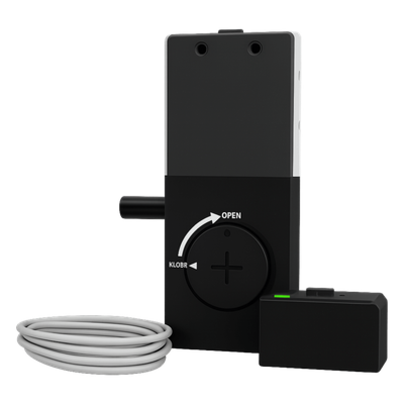 Cerradura Electrónica / ACCESS-LOCK-WR / 12V DC / IP40 / Para Puertas de Garage / Conexión Cableada / Bloqueo Automático / -20°C a +60°C