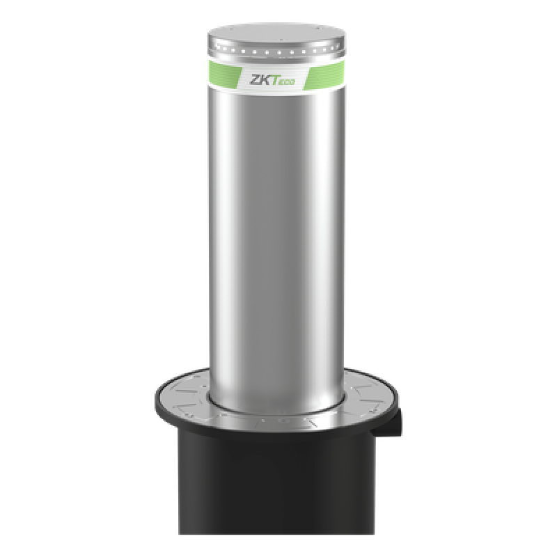 Bolardo Automático de Seguridad / Hidráulico / 219 mm Diámetro / Elevación 600 mm (23.6 in) / 4 Segundos Operación / IP68 / Control Remoto 100 m (328 ft) / LED Integrado