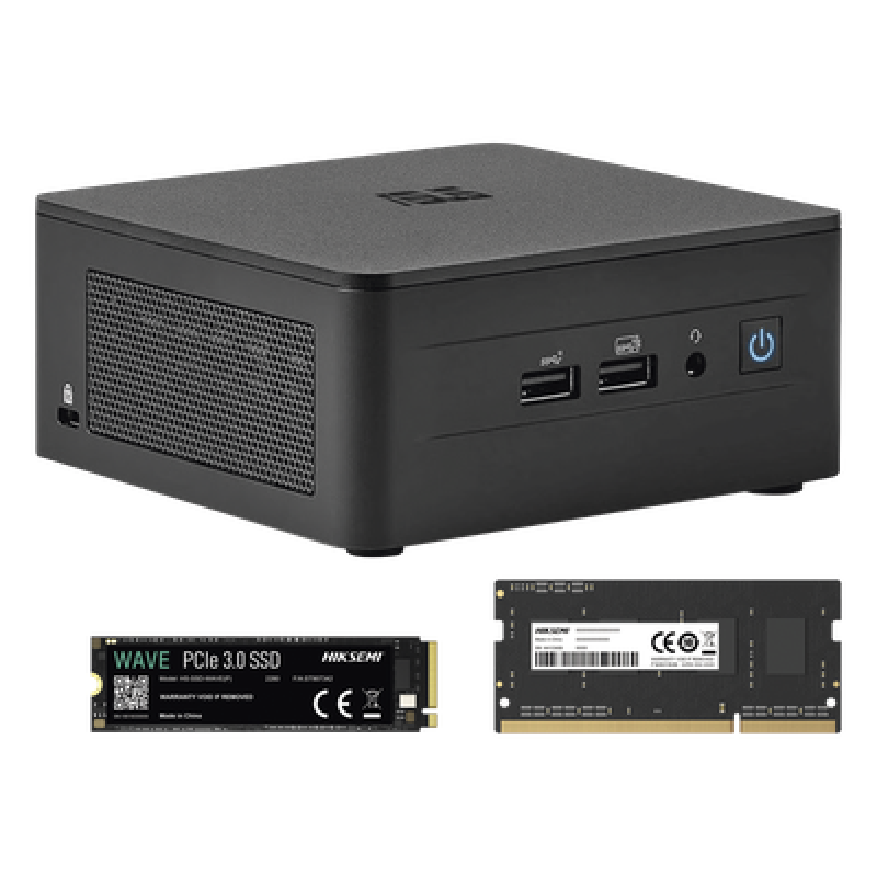 Mini PC Kit / Intel Core i7-1360P / 8 GB RAM / 256 GB SSD / HDMI Múltiples Pantallas / Formato Compacto