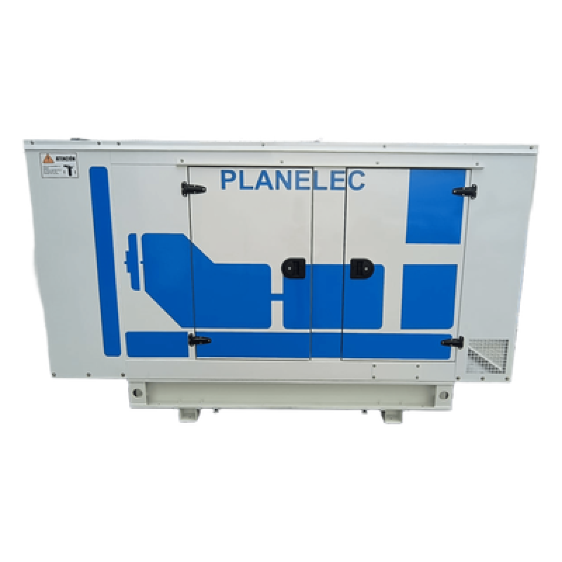 Planta de Emergencia Diesel / 42 kW (52 kVA) Emergencia / 38 kW (49 kVA) Continuo / 220/127 V / Trifásico 4 Hilos / Tanque 125 L / Transferencia Automática
