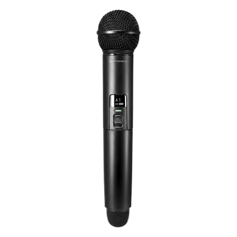 Transmisor Handheld Inalámbrico Digital | 2.4 GHz | 24-bit 48 kHz | Cápsula Dinámica Cardioide | Pantalla OLED | Encriptación AES128