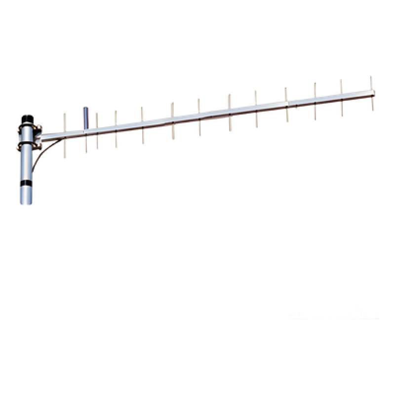 Antena Yagi Direccional / 13 Elementos / 902-928 MHz / 13 dBd / 200 W / N Hembra / 125 mph (200 km/h)