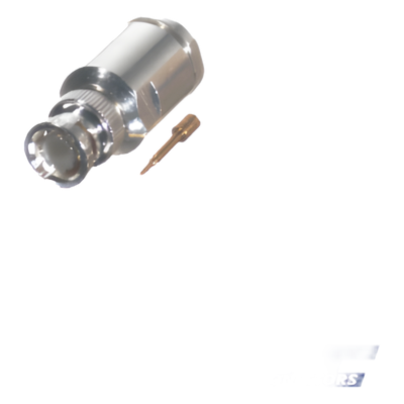 Conector BNC Macho de Rosca para Cables con Conductor Central de AWG-11 ó 13 tipo RG-8/U (8237), RG-213/U (8267), RG-214 (8268).