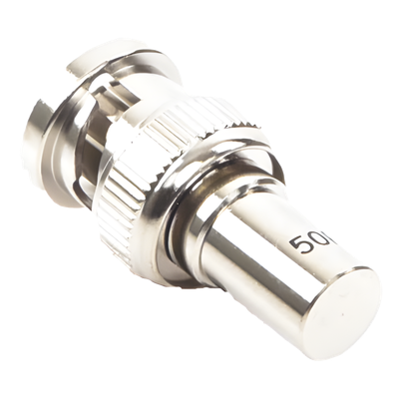 Carga Resistiva / 50 Ohm / BNC Macho / 1/2 Watt / DC-1.5 GHz / 28.1 mm