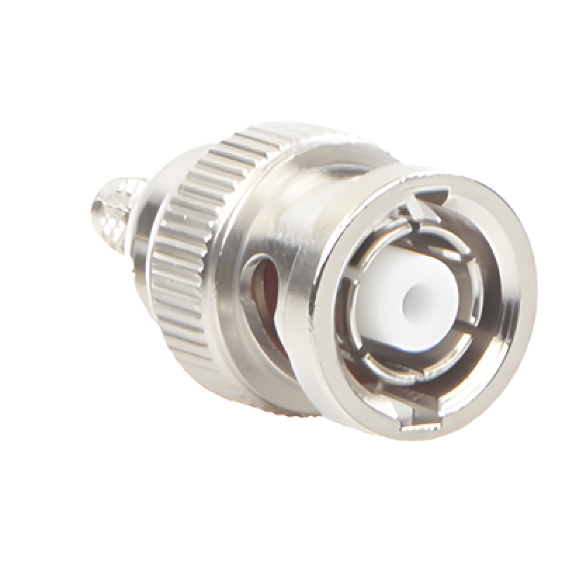 Conector BNC Macho Inverso, de anillo plegable para cables RG-58/U, RG-142/U.