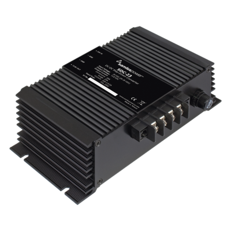 Convertidor de CD-CD, Entrada 20-35 Vcc, Salida: 13.8 Vcc 20 Amp Continuos
