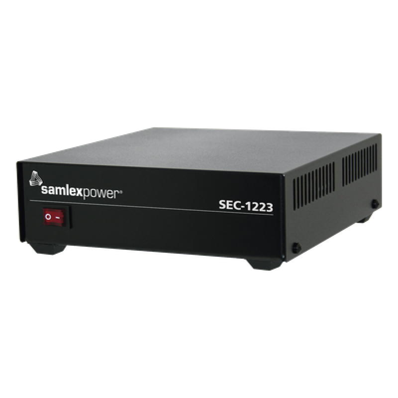 Fuente de Poder Conmutada / 13.8 VCC / 23 A Continuos / 25 A Máximo / Entrada 120/240 VCA / Diseño Compacto