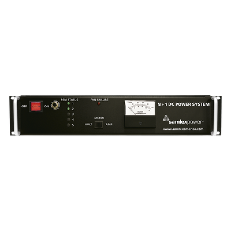 Fuente de Poder Conmutada / 13.8 VCC / 40 A Continua / Rack 19" 2U / Cargador de Baterías 8 A / Escalable 100 A
