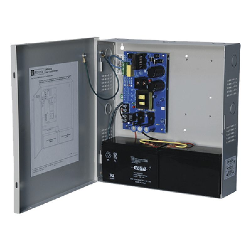Fuente de Poder / Salida 24 VDC / 10 A Continua / 115 VCA Entrada / 1 Salida Regulada / Baterías de Respaldo