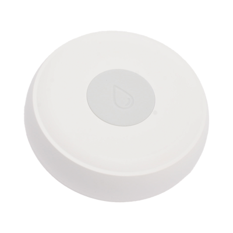 AKUBELA HS1WLTY Sensor de inundación con señal inalámbrica Zigbee, compatible con Panel de control Akubela y otros controladores