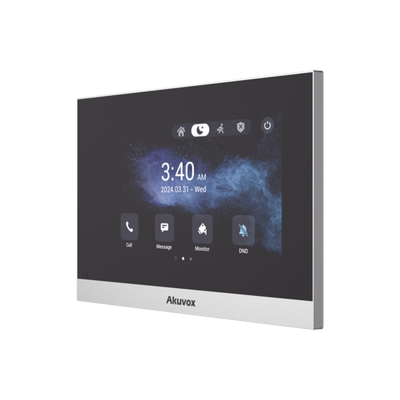 AKUVOX C316W Monitor ANDROID / Soporta APP Android / Pantalla Touch Screen LCD 7" / WiFi / Punto WIFI / Bluetooth / PoE / SIP / 8 Entradas de Alarma /