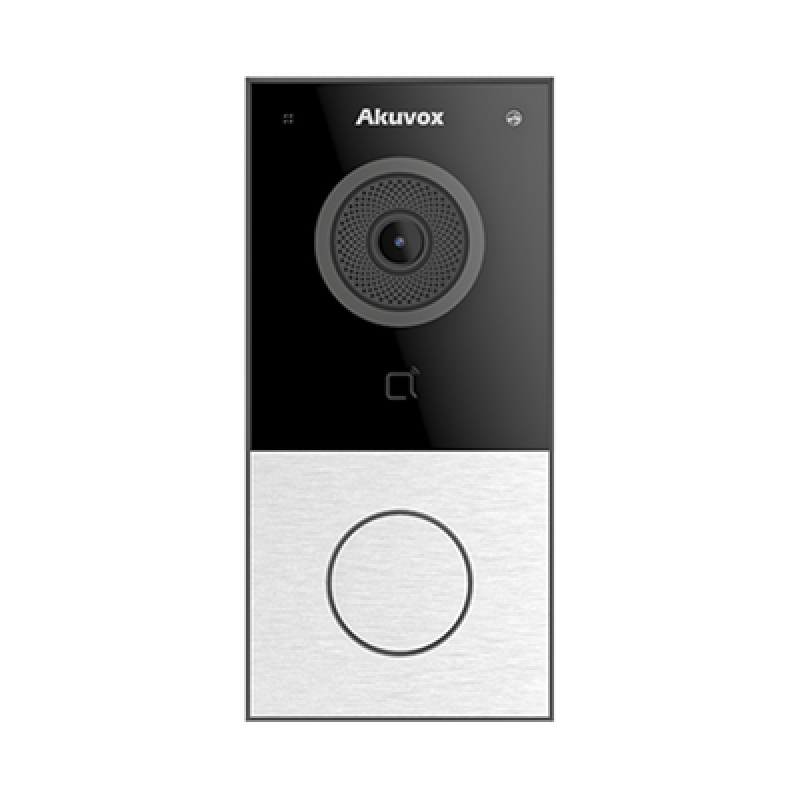 AKUVOX E12W DOORBELL / WIFI / 100% en la Nube / POE / Bluetooth / NFC / Lector de Tarjetas MIFARE / Notificación en APP / Llamada Telefónica / SIP / O