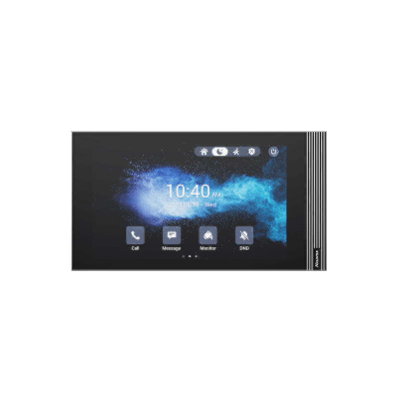 AKUVOX S562W MONITOR LINUX / INSTALACIÓN HORIZONTAL O VERTICAL / COLOR GRIS OSCURO / POE / WIFI 6 / 7 PULGADAS TÁCTIL / 8 ENTRADAS DE ALARMA / SIP