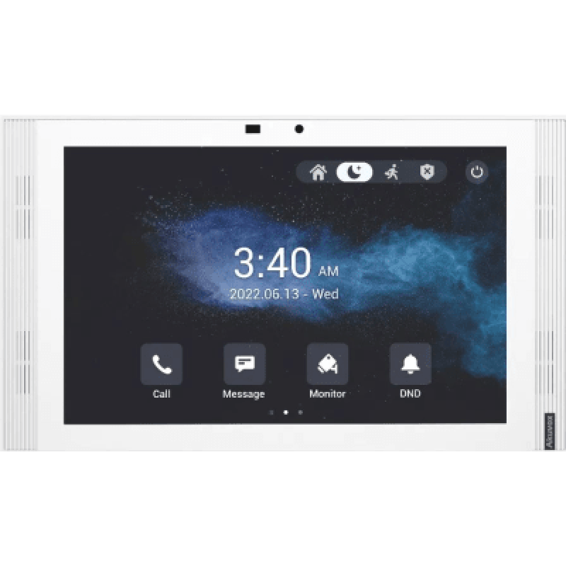 AKUVOX S567A MONITOR COLOR BLANCO DE 10" IPS LCD / CERTIFICADO POR GOOGLE PLAY STORE / ANDROID 12 OS / WI-FI 6 / POE / SIP / ENTRADAS DE ALARMA / ADMI