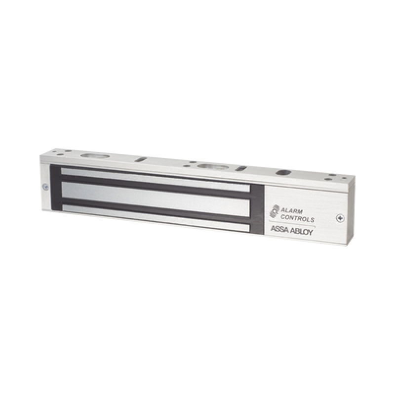 ALARM CONTROLS-ASSA ABLOY AC600S 600 lbs Chapa Magnética, Garantía de Por Vida/ Voltaje Dual